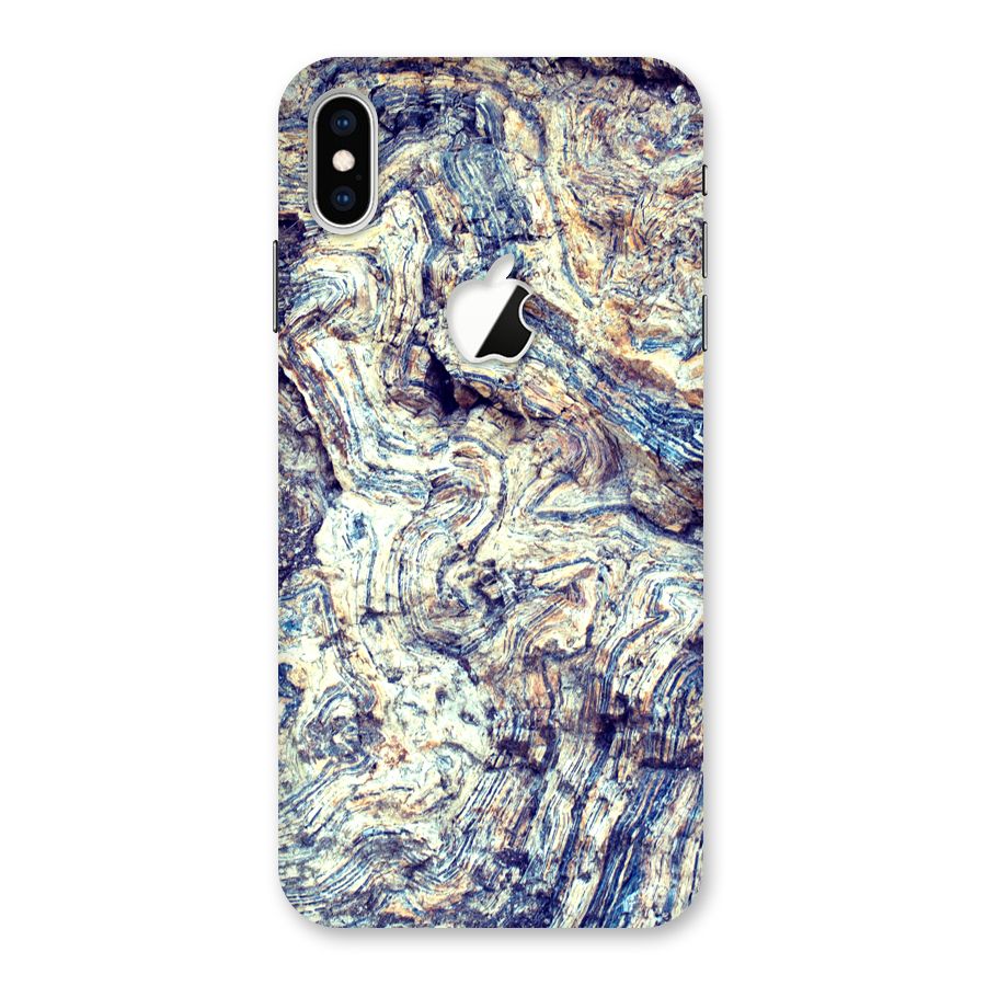 Marble Pattern Back Case for iPhone XS Max Apple Cut