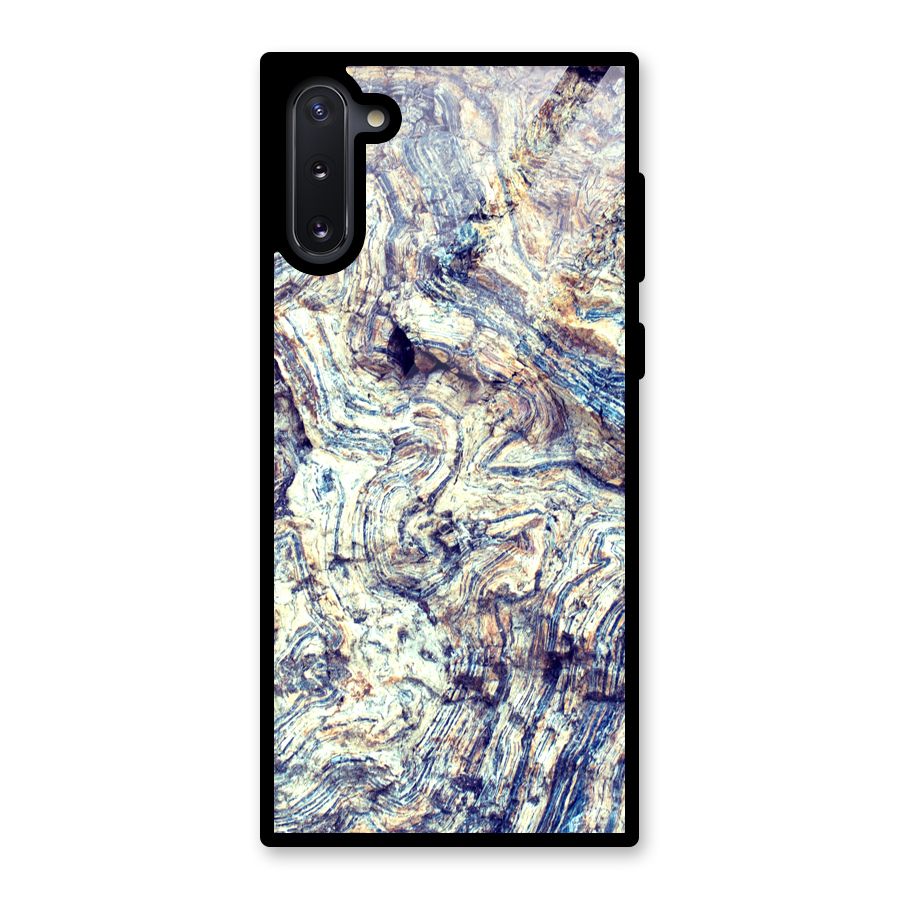 Marble Pattern Glass Back Case for Galaxy Note 10