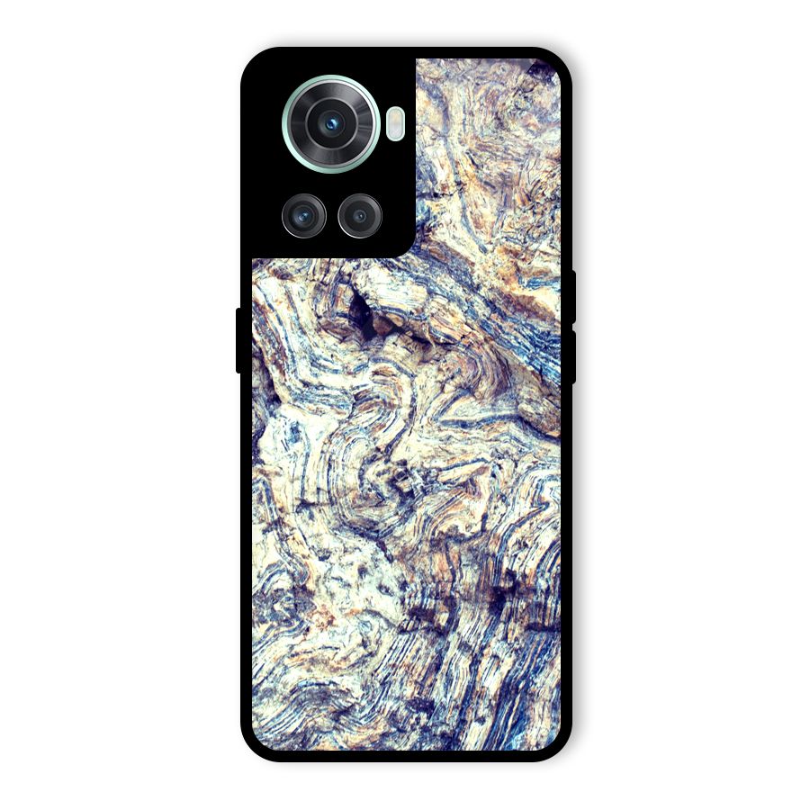 Marble Pattern Glass Back Case for OnePlus 10R