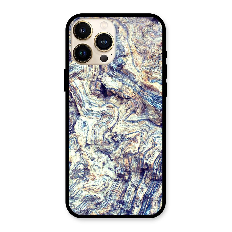 Marble Pattern Glass Back Case for iPhone 13 Pro Max