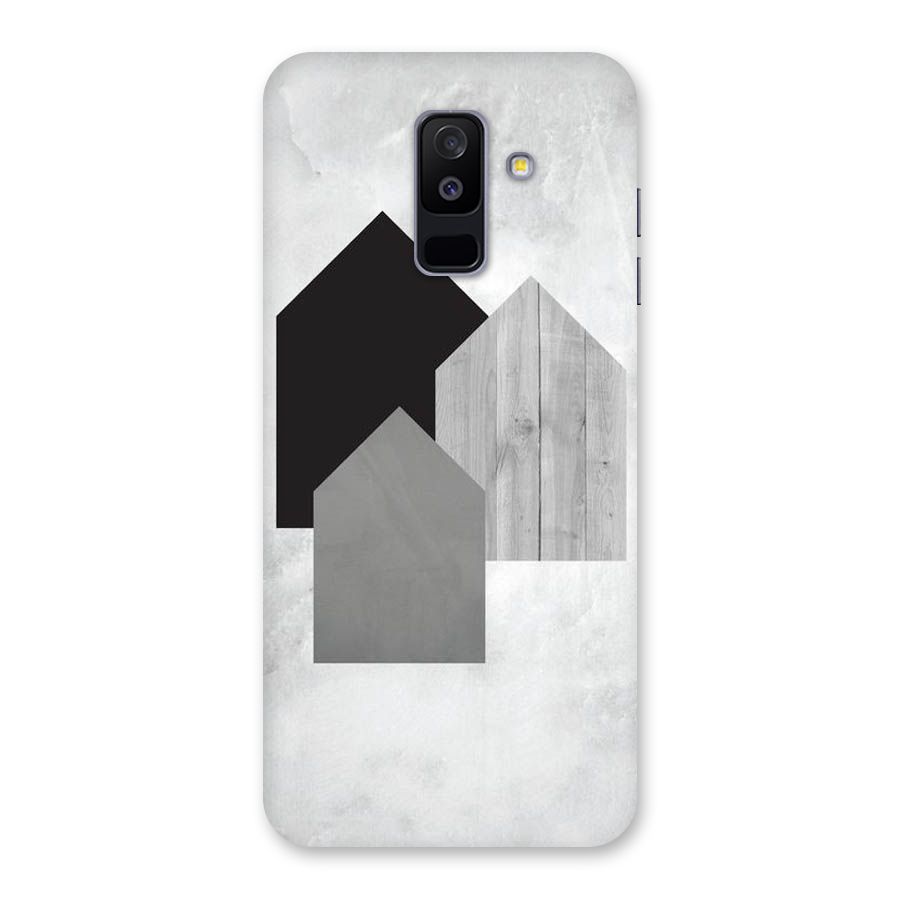 Marble Poster Back Case for Galaxy A6 Plus
