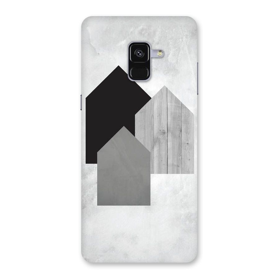 Marble Poster Back Case for Galaxy A8 Plus