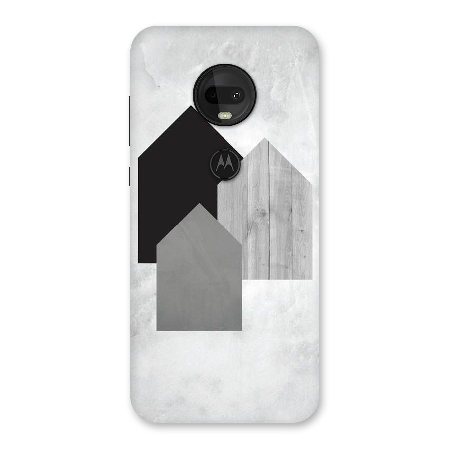 Marble Poster Back Case for Moto G7