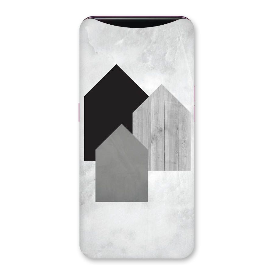 Marble Poster Back Case for Oppo Find X