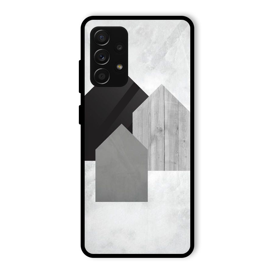 Marble Poster Glass Back Case for Galaxy A53 5G