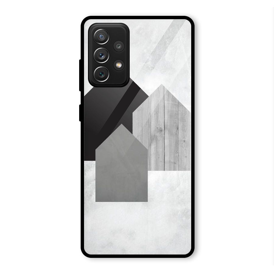 Marble Poster Glass Back Case for Galaxy A72