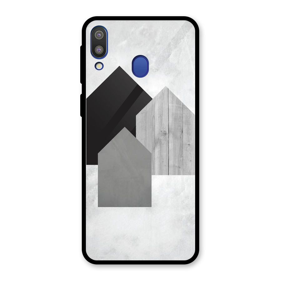 Marble Poster Glass Back Case for Galaxy M20