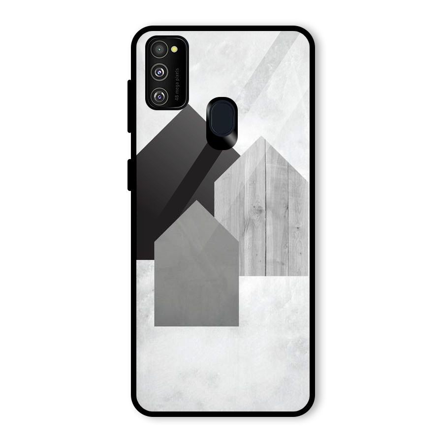 Marble Poster Glass Back Case for Galaxy M30s