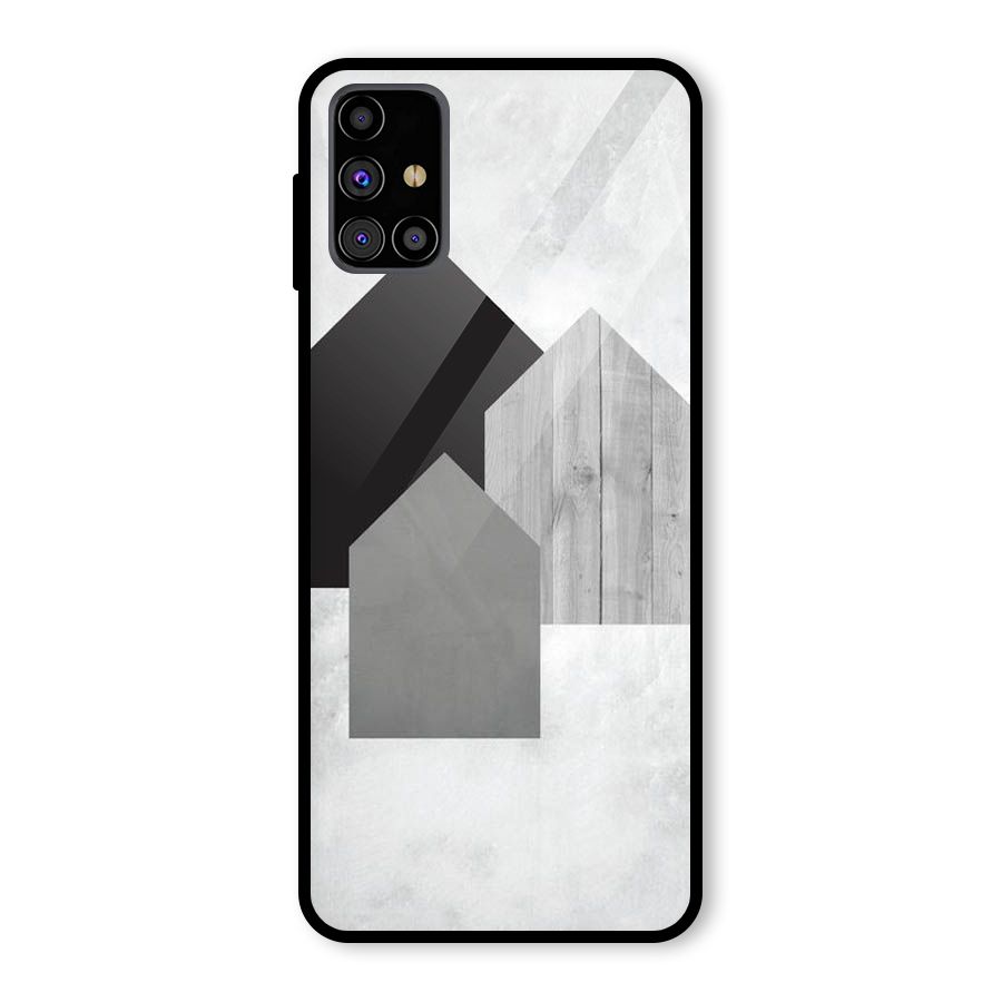 Marble Poster Glass Back Case for Galaxy M31s