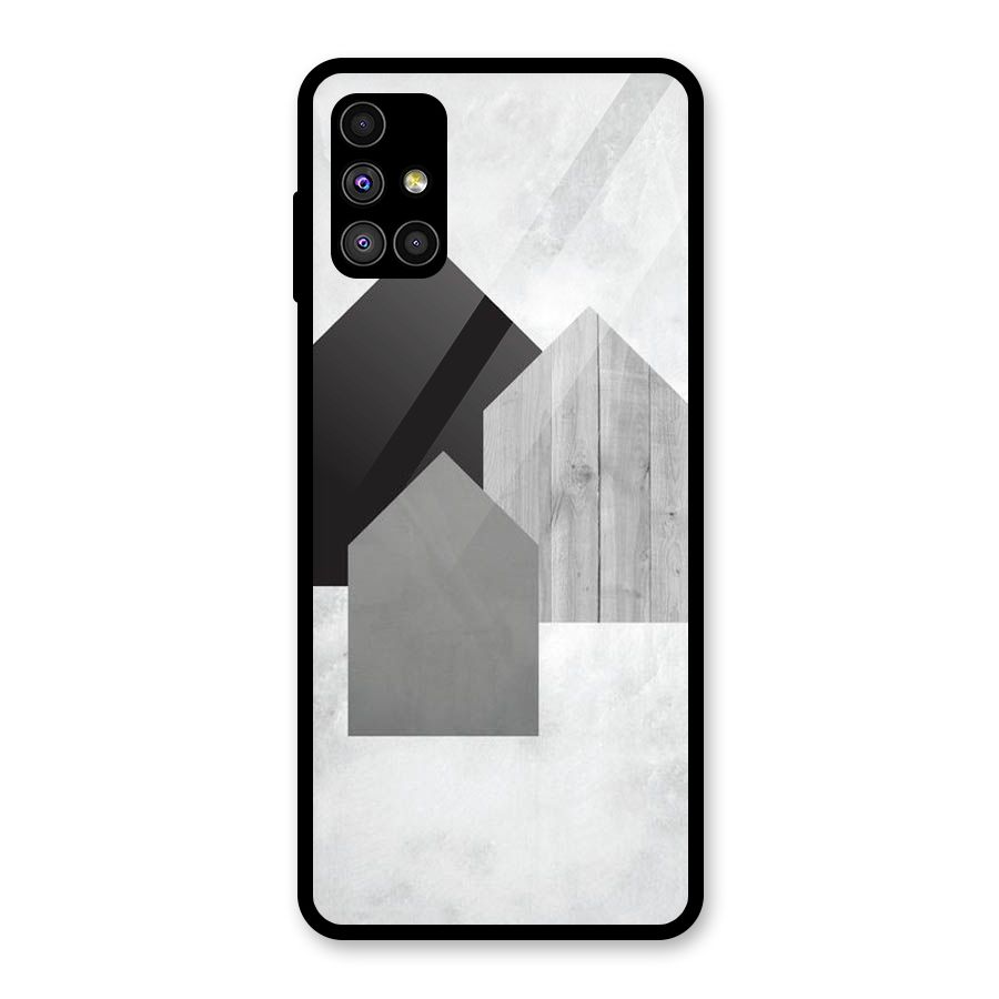 Marble Poster Glass Back Case for Galaxy M51