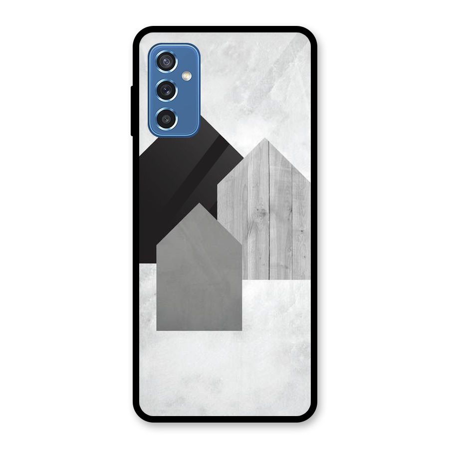 Marble Poster Glass Back Case for Galaxy M52 5G