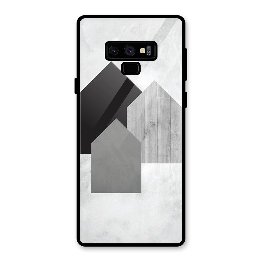 Marble Poster Glass Back Case for Galaxy Note 9
