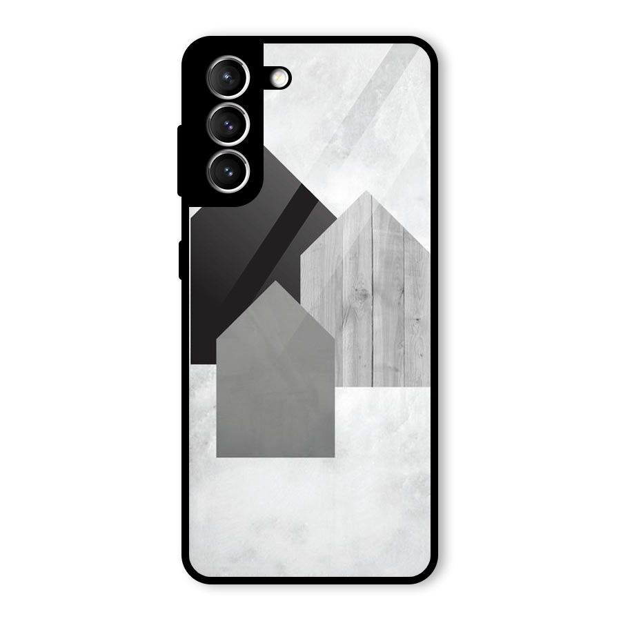 Marble Poster Glass Back Case for Galaxy S21 5G