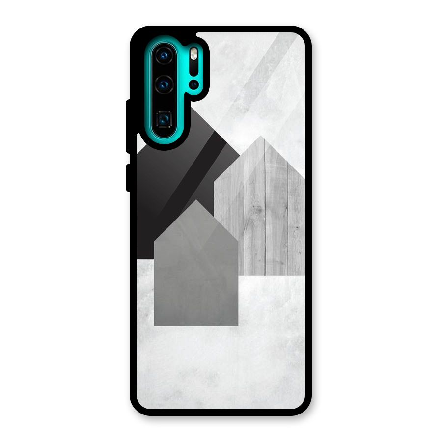 Marble Poster Glass Back Case for Huawei P30 Pro