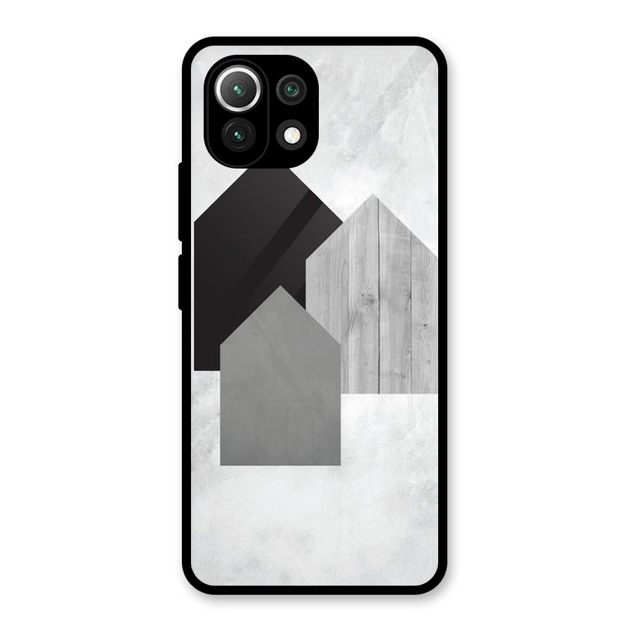 Marble Poster Glass Back Case for Mi 11 Lite