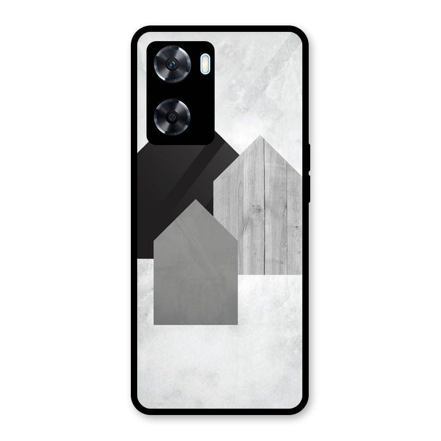 Marble Poster Glass Back Case for Oppo A77