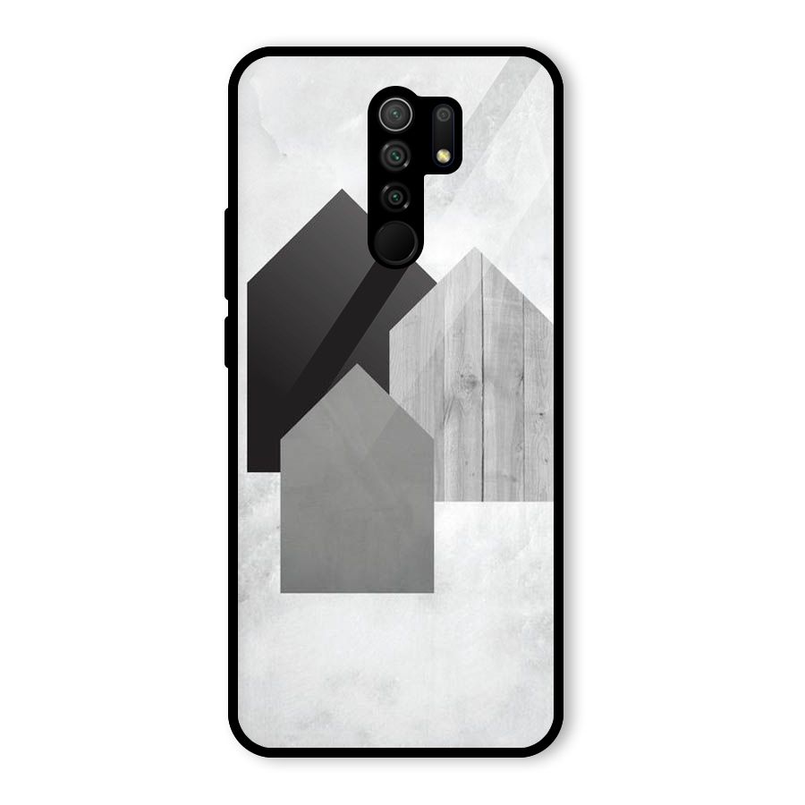 Marble Poster Glass Back Case for Poco M2