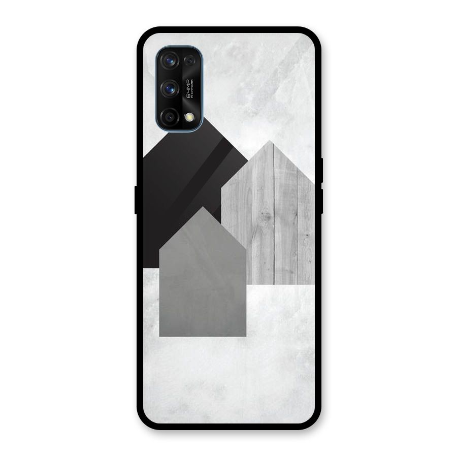 Marble Poster Glass Back Case for Realme 7 Pro