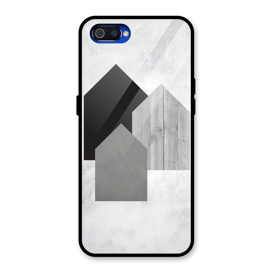 Marble Poster Glass Back Case for Realme C2