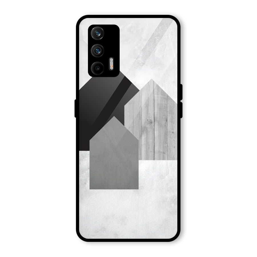Marble Poster Glass Back Case for Realme GT 5G