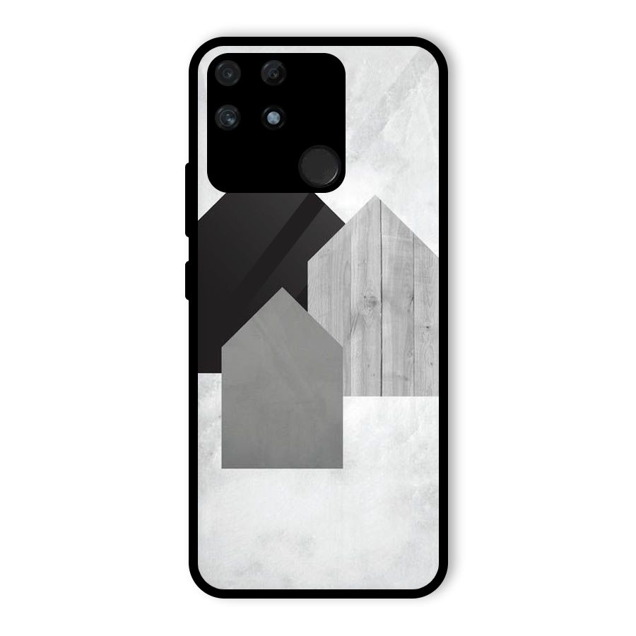 Marble Poster Glass Back Case for Realme Narzo 50A