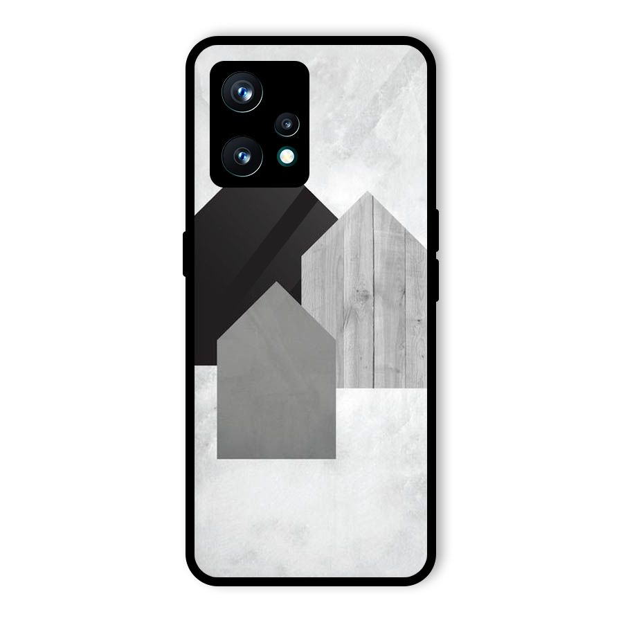 Marble Poster Glass Back Case for Realme Narzo 50 Pro
