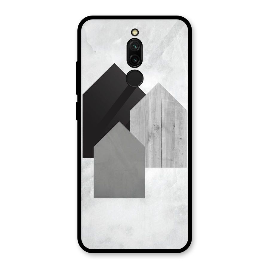 Marble Poster Glass Back Case for Redmi 8