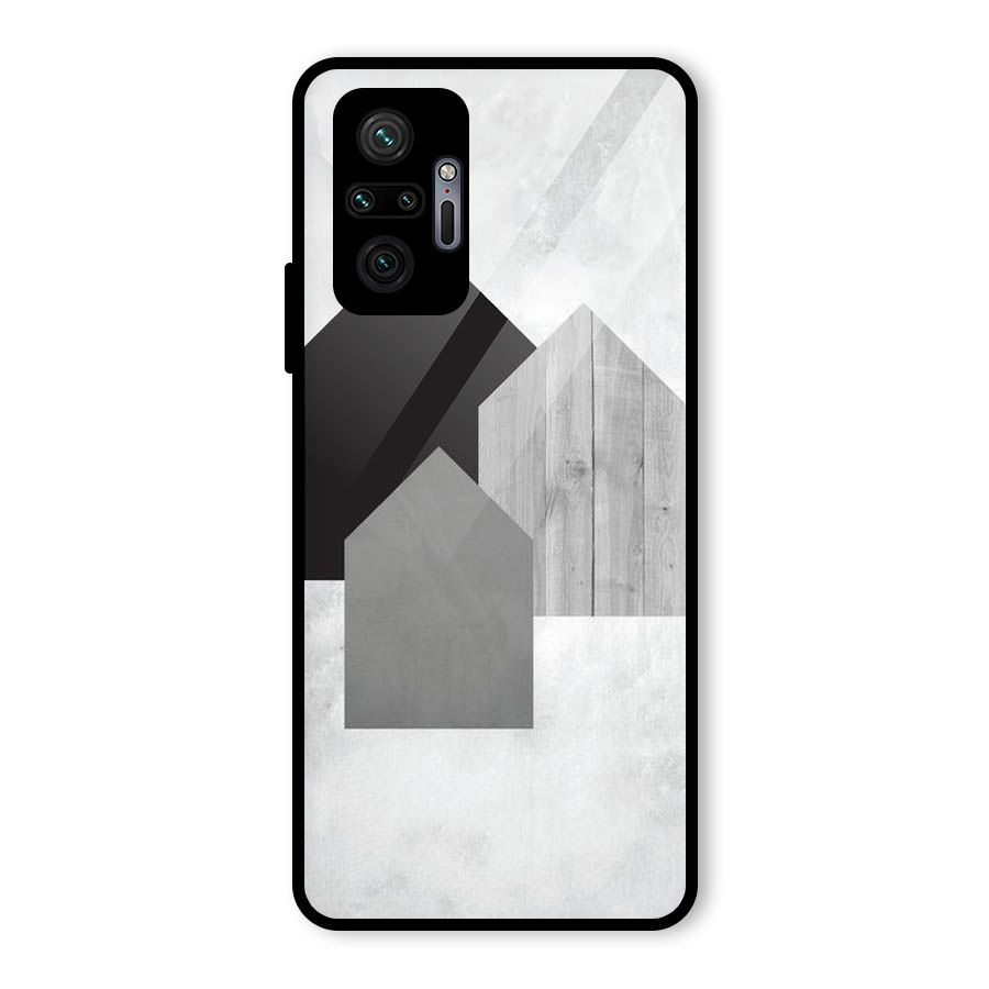 Marble Poster Glass Back Case for Redmi Note 10 Pro Max