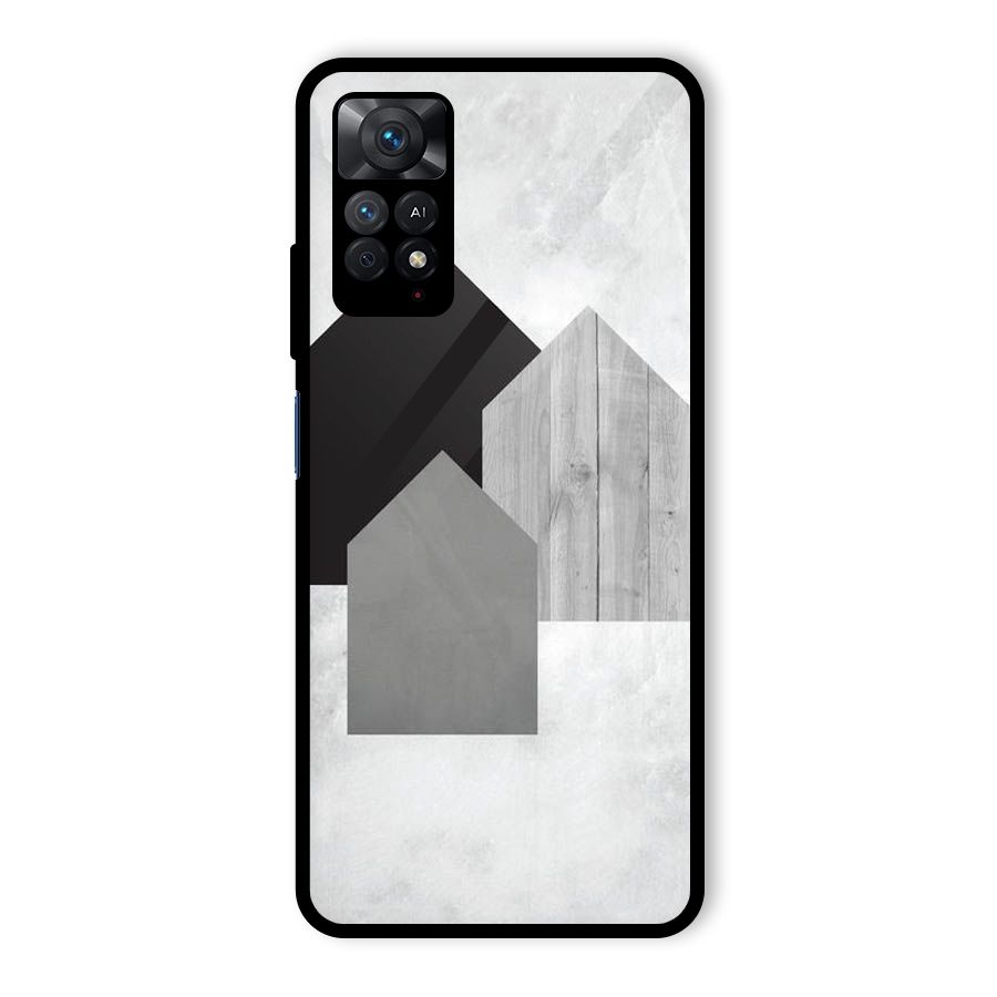 Marble Poster Glass Back Case for Redmi Note 11 Pro