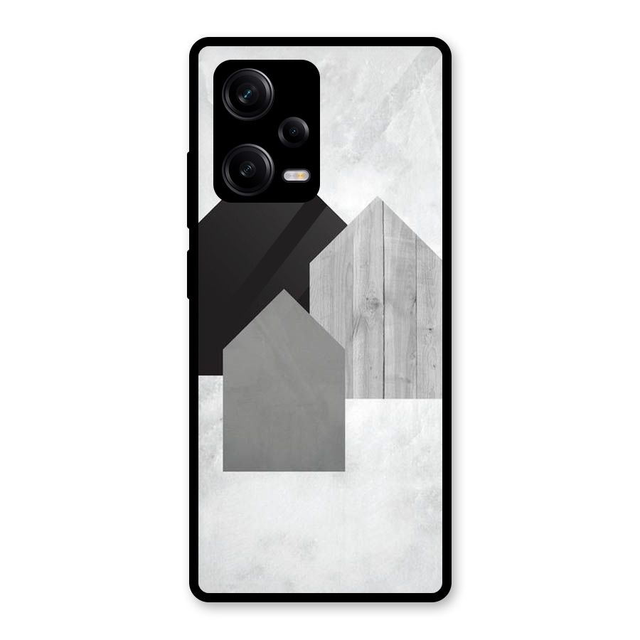 Marble Poster Glass Back Case for Redmi Note 12 Pro