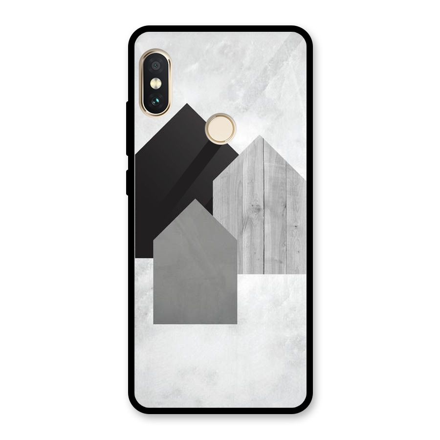 Marble Poster Glass Back Case for Redmi Note 5 Pro