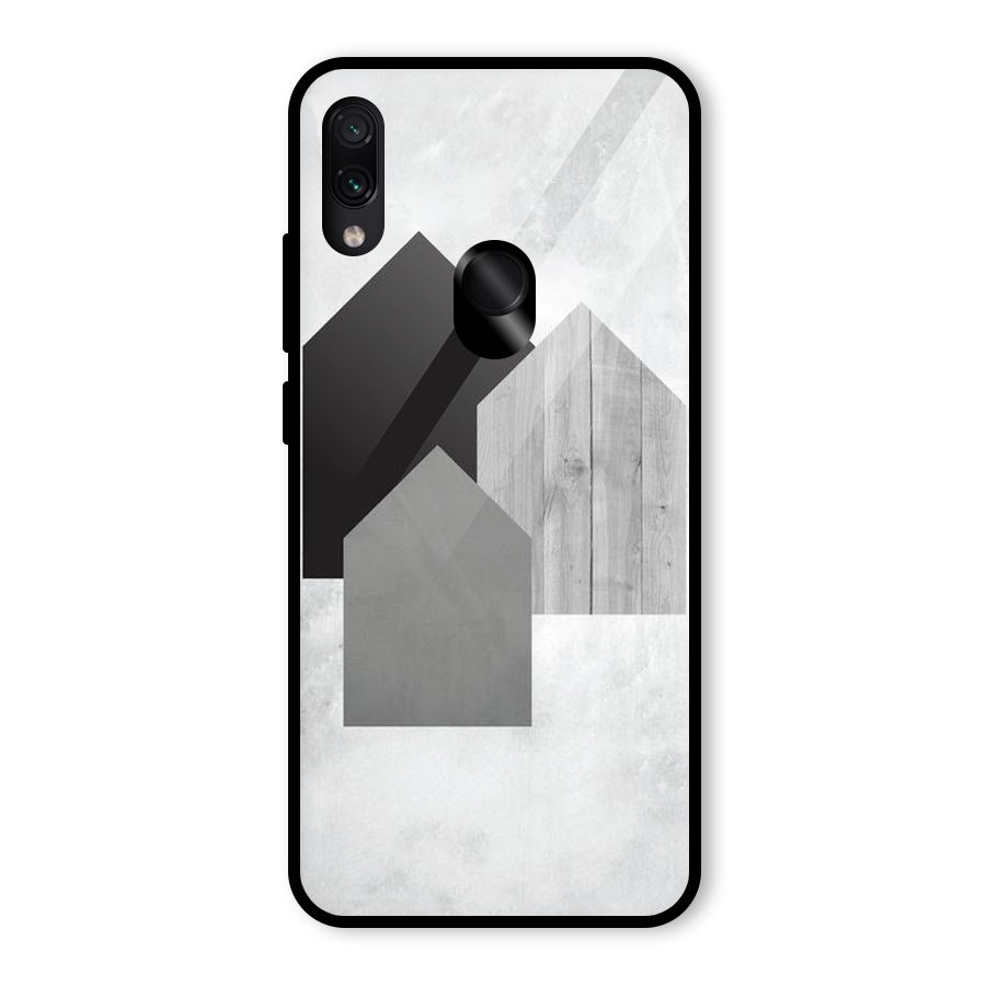 Marble Poster Glass Back Case for Redmi Note 7 Pro