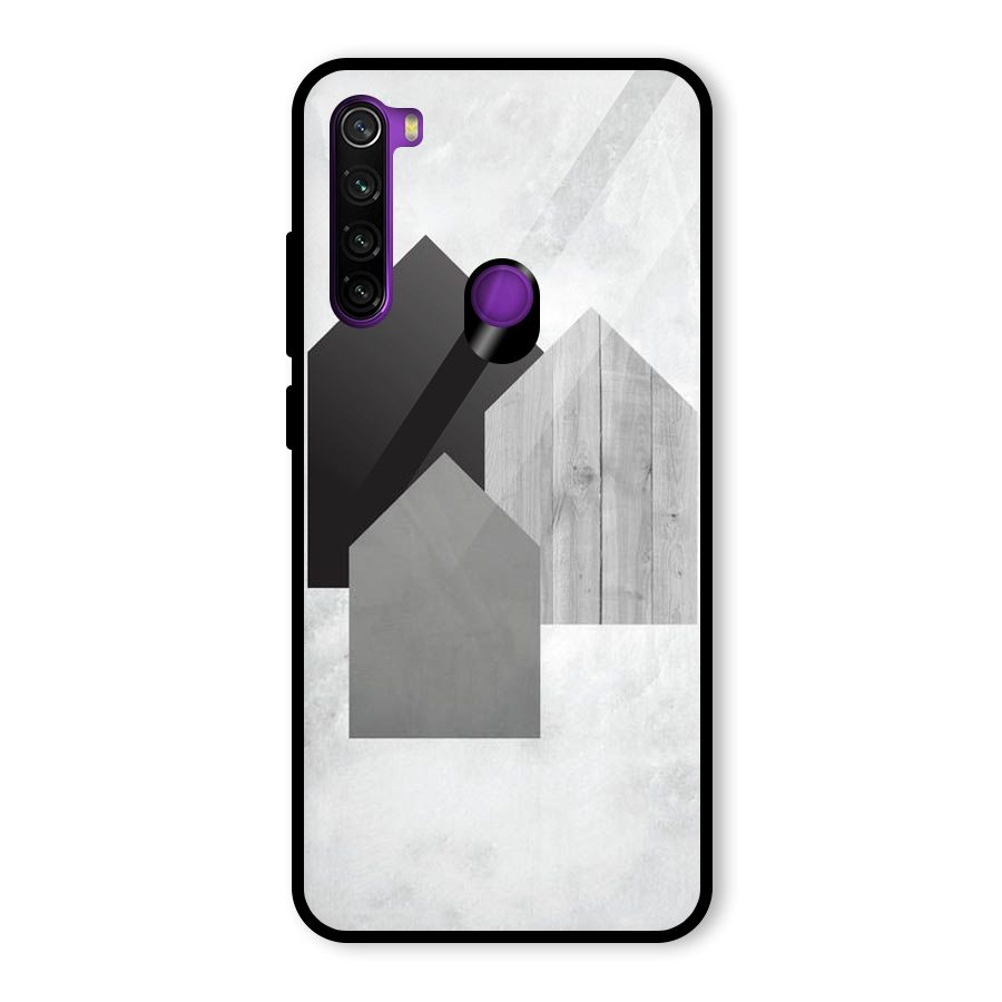Marble Poster Glass Back Case for Redmi Note 8