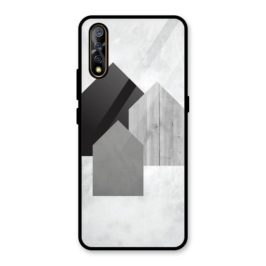 Marble Poster Glass Back Case for Vivo S1