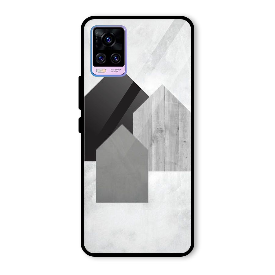 Marble Poster Glass Back Case for Vivo V20 Pro