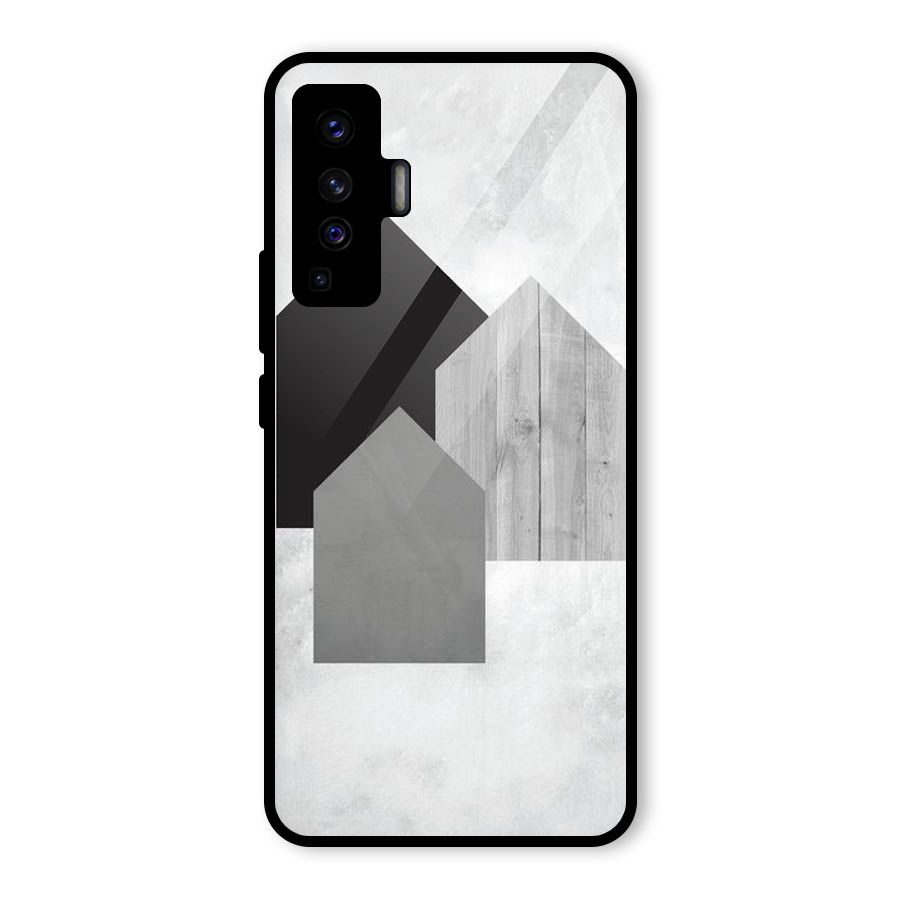 Marble Poster Glass Back Case for Vivo X50