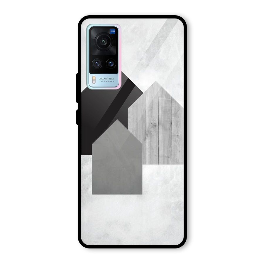 Marble Poster Glass Back Case for Vivo X60