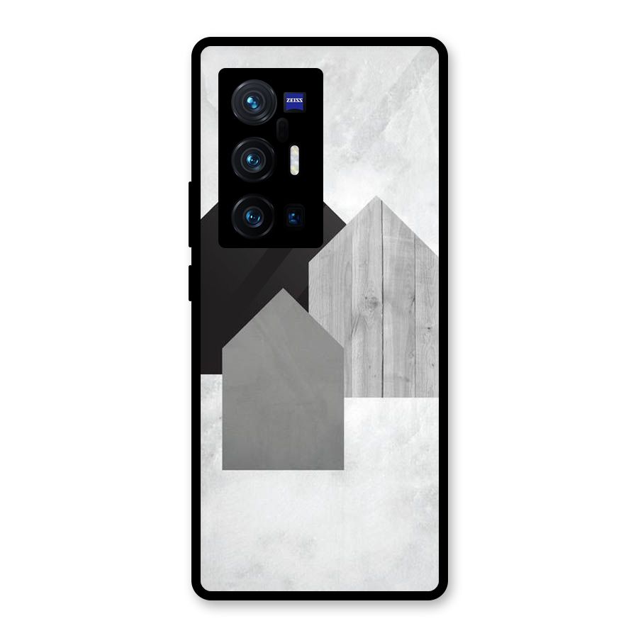 Marble Poster Glass Back Case for Vivo X70 Pro Plus