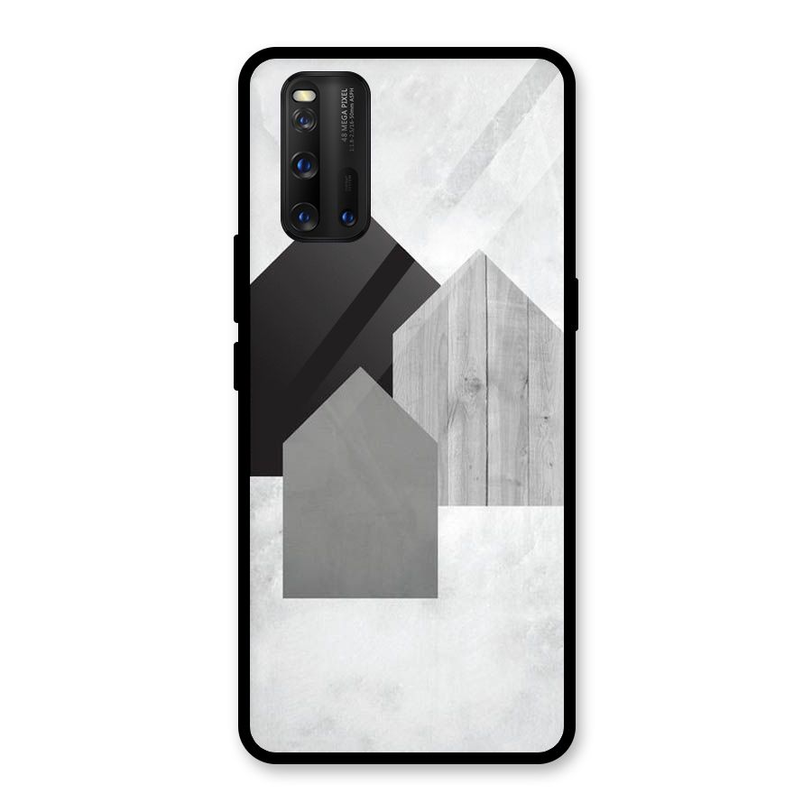 Marble Poster Glass Back Case for Vivo iQOO 3