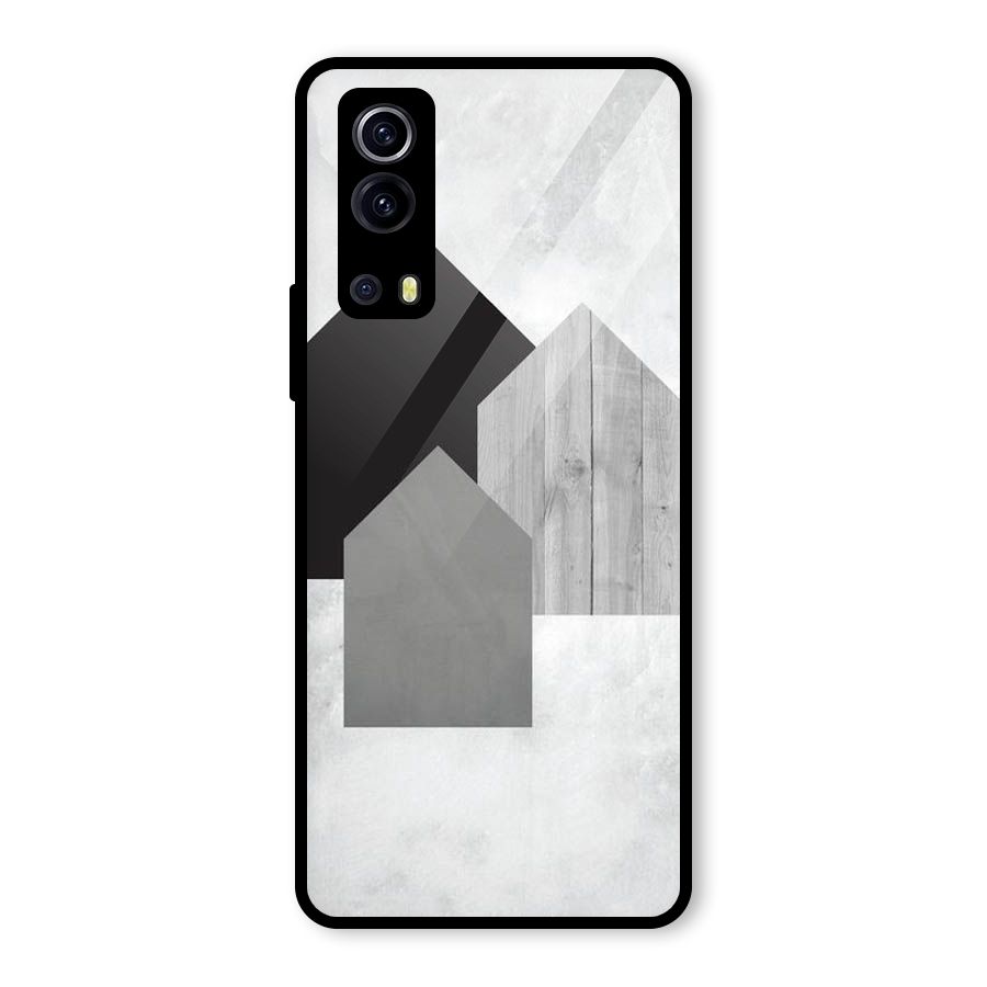 Marble Poster Glass Back Case for Vivo iQOO Z3