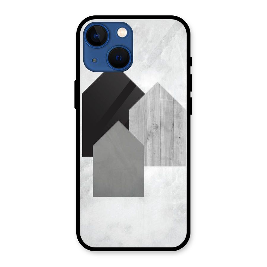 Marble Poster Glass Back Case for iPhone 13 Mini