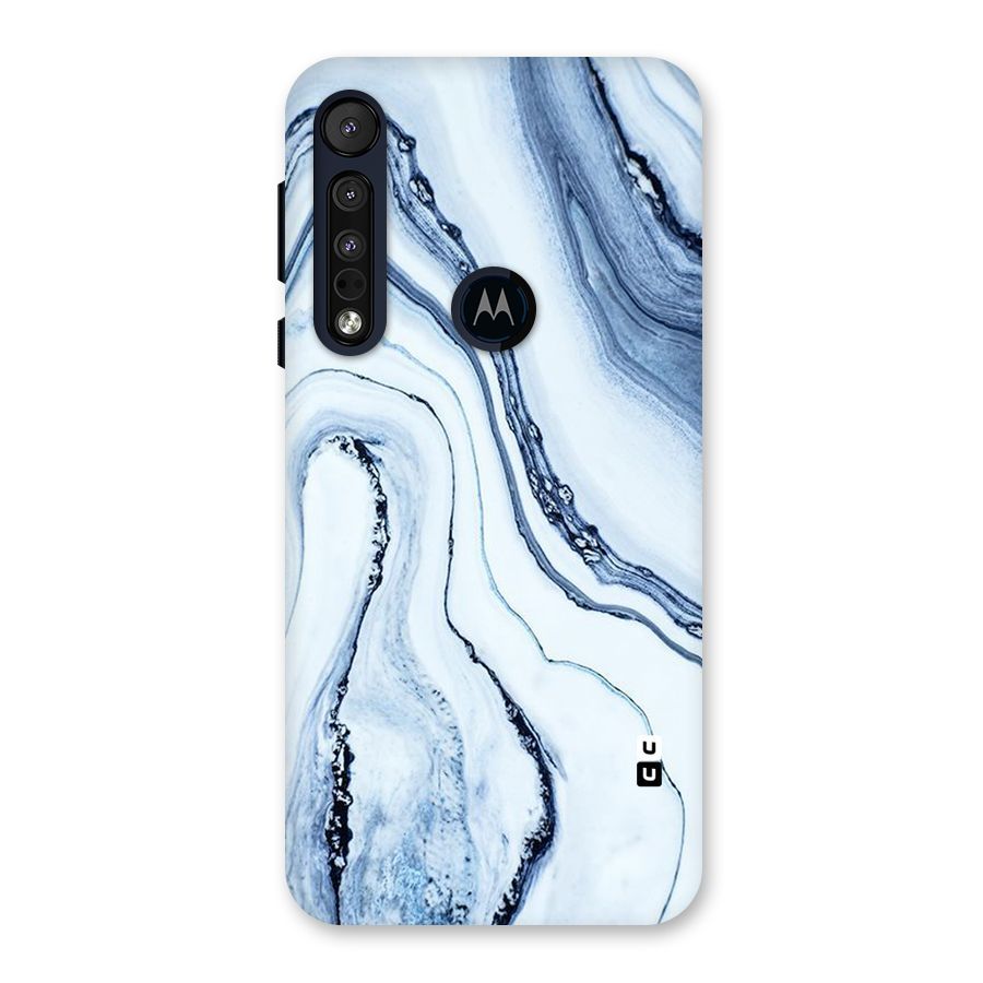 Marble Style (Printed) Back Case for Motorola One Macro