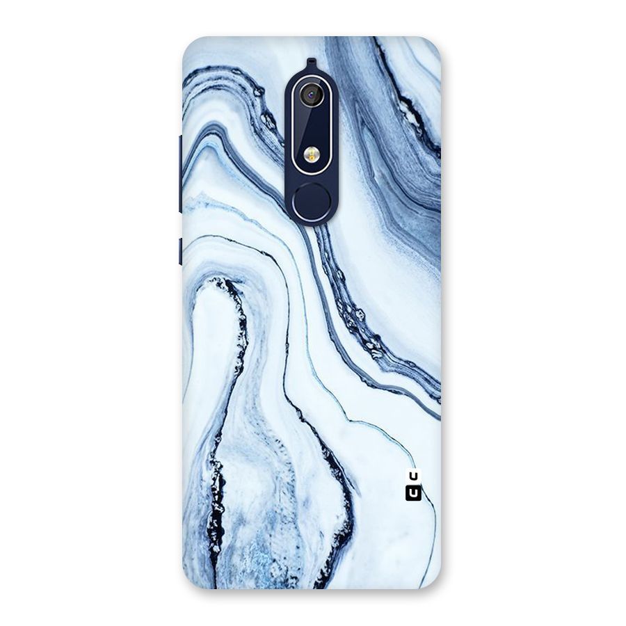 Marble Style (Printed) Back Case for Nokia 5.1