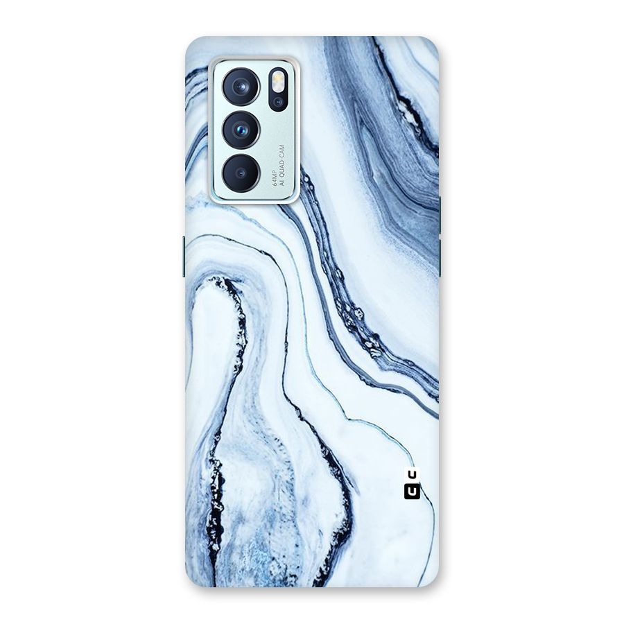 Marble Style (Printed) Back Case for Oppo Reno6 Pro 5G