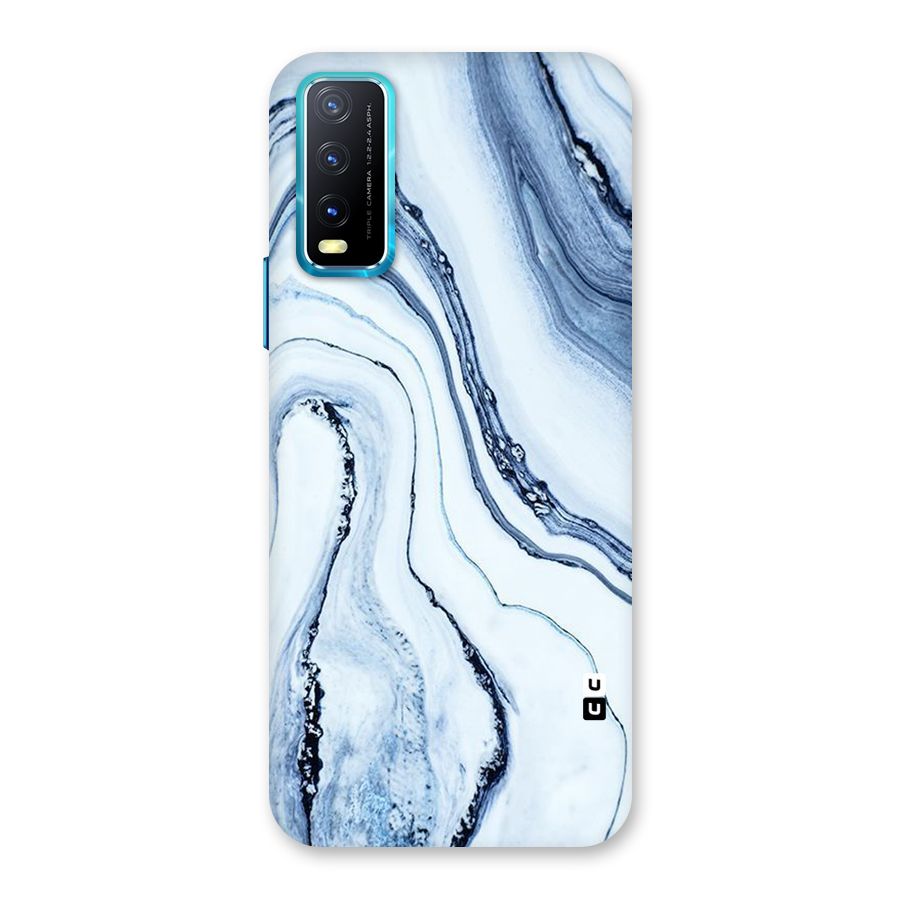 Marble Style (Printed) Back Case for Vivo Y20A