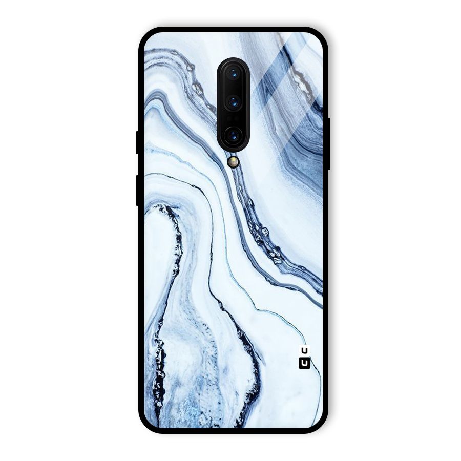 Marble Style (Printed) Glass Back Case for OnePlus 7 Pro