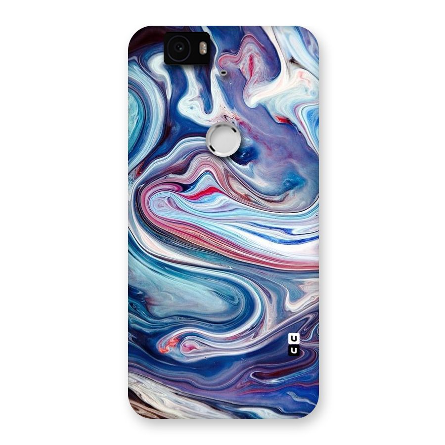 Marble Style Printed Back Case for Google Nexus-6P