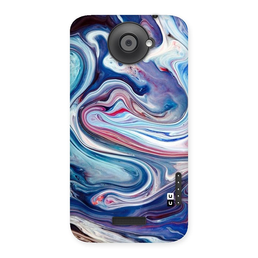 Marble Style Printed Back Case for HTC One X