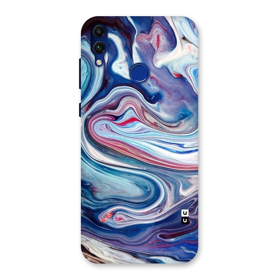 Marble Style Printed Back Case for Honor 8C