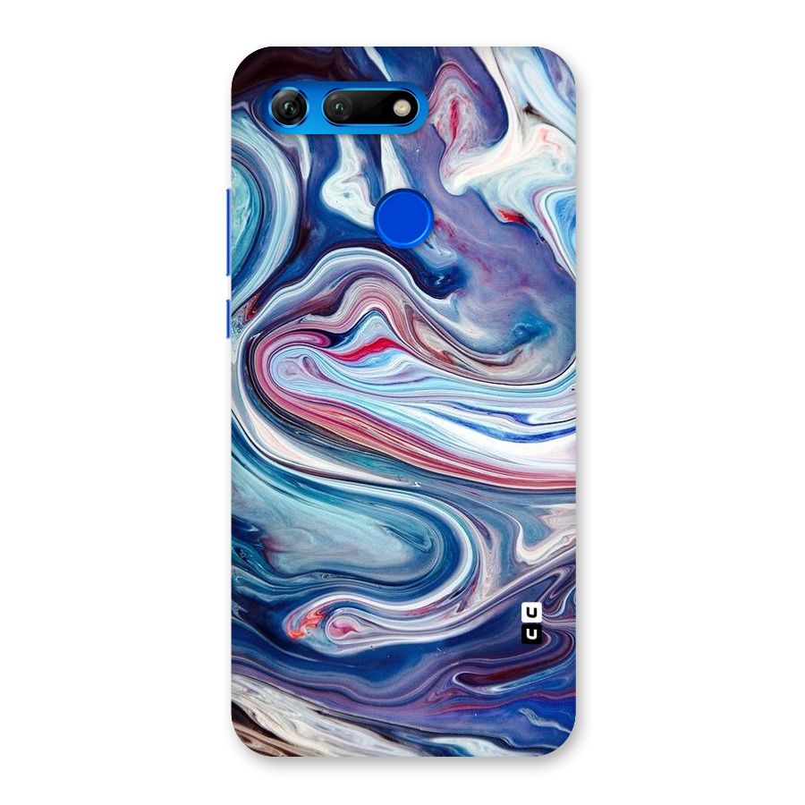 Marble Style Printed Back Case for Honor View 20